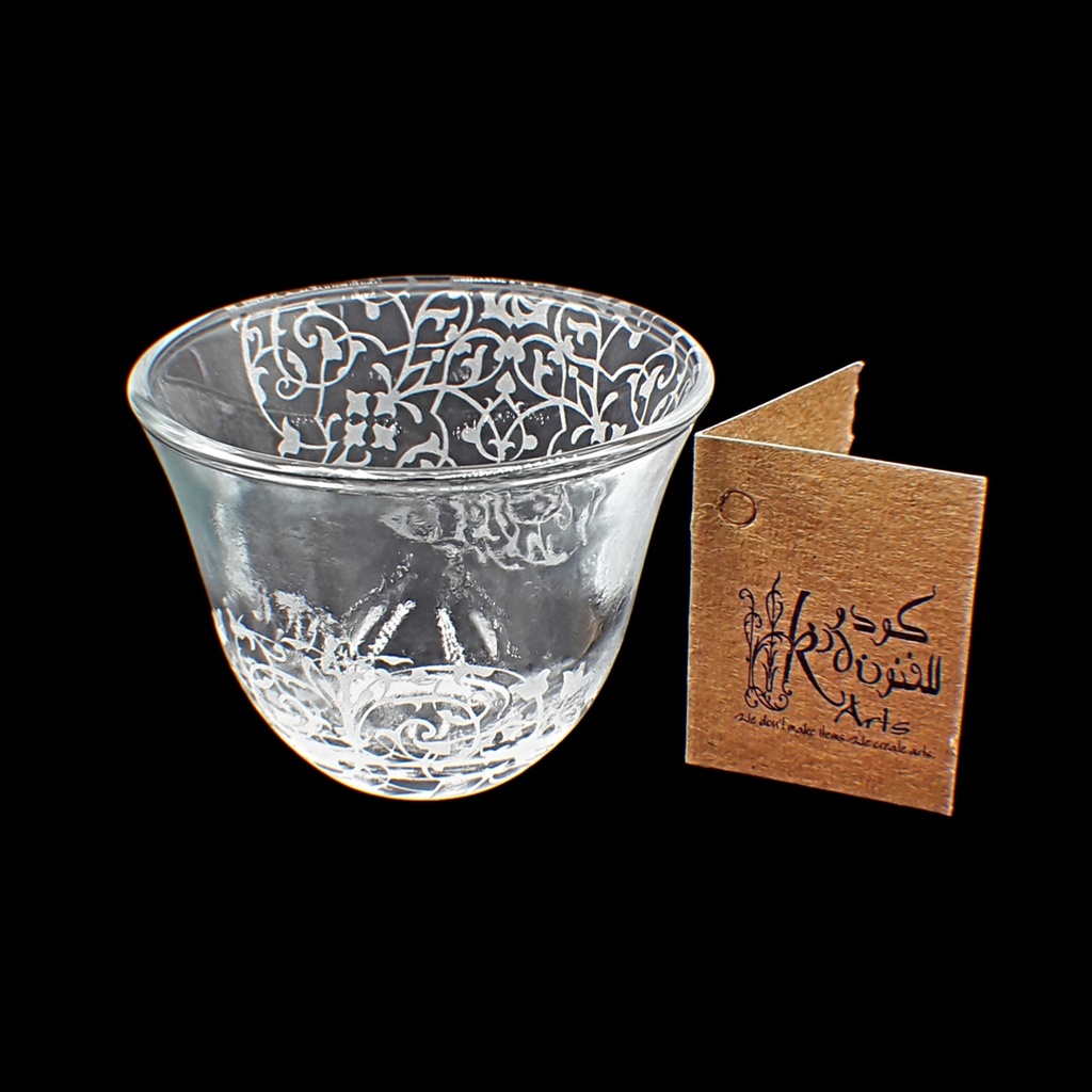 فناجين قهوة - Arabic Coffee 171 Huda Trns (6 Pieces)