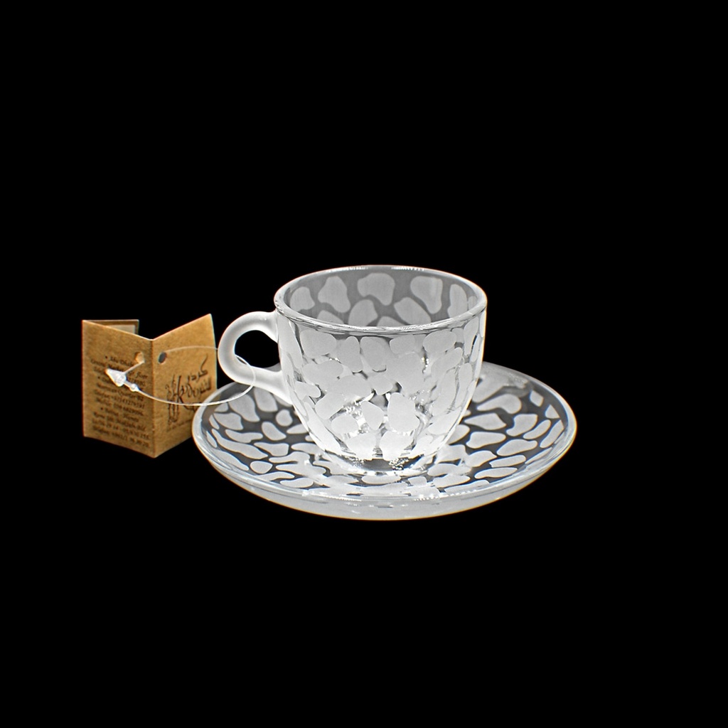 فنجان اسبرسو - Espresso 370 Girf Trns (6 Pieces)