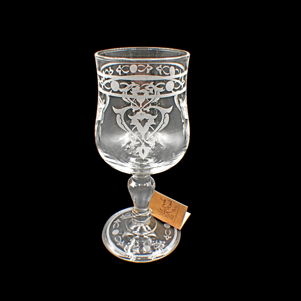 اكواب زجاج - Footed Glass 221 39 Trns (6 Pieces)