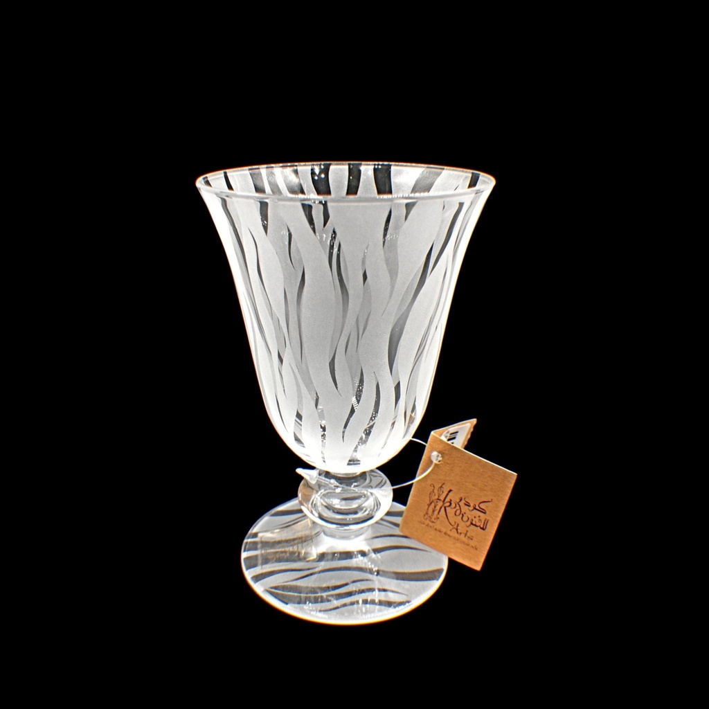 اكواب زجاج - Footed Glass 231 48 Sandb (6 Pieces)