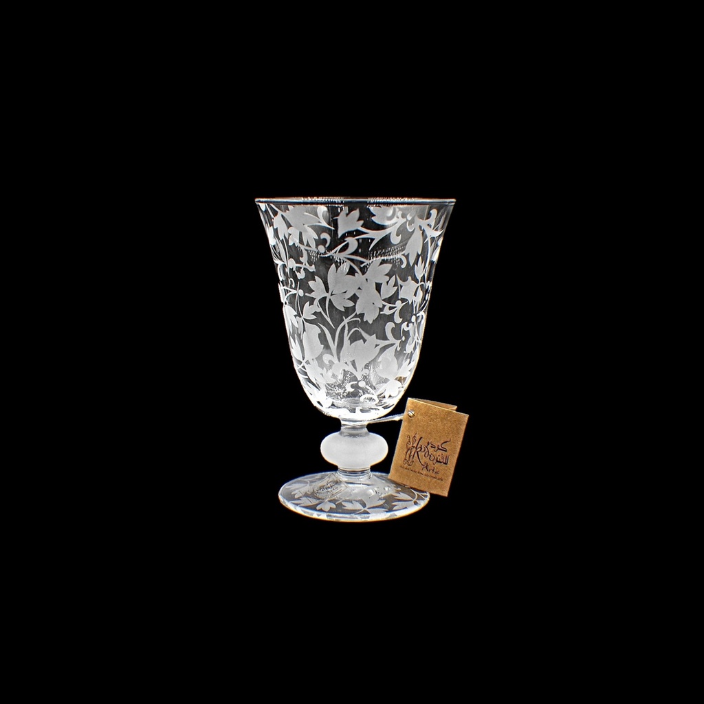اكواب زجاج - Footed Glass 232 Zen Trns (6 Pieces)