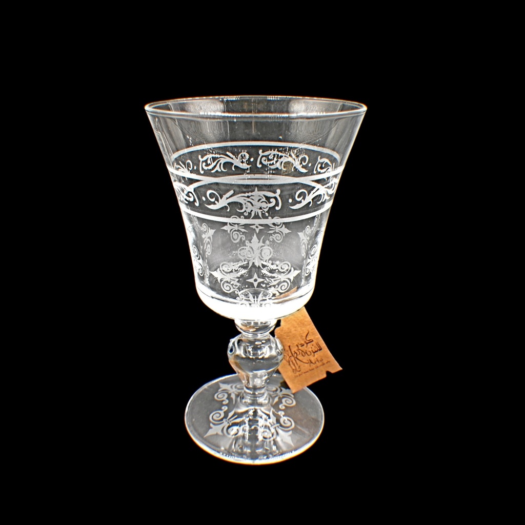 اكواب زجاج - Footed Glass 234 Atf Trns (6 Pieces)