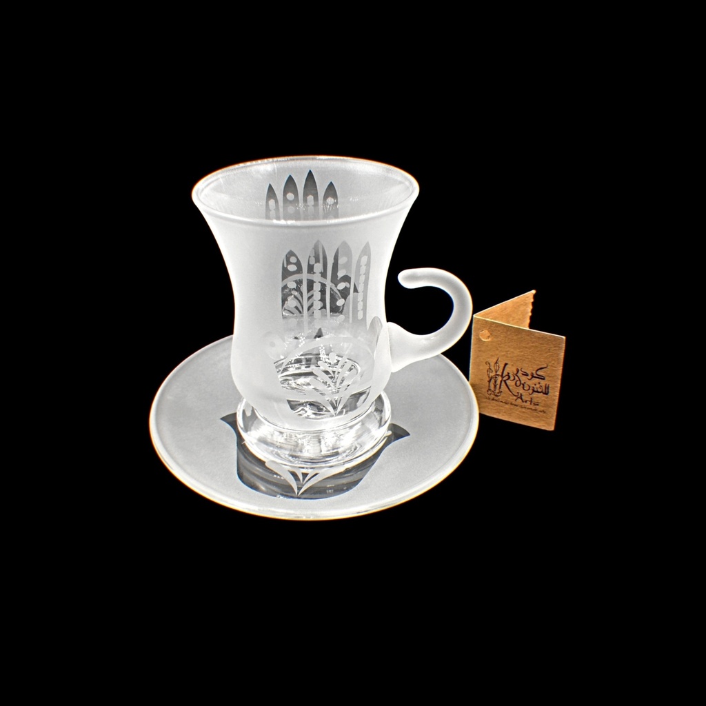 اكواب شاي - Tea Cup 106 Hand Sandb (6 Pieces)