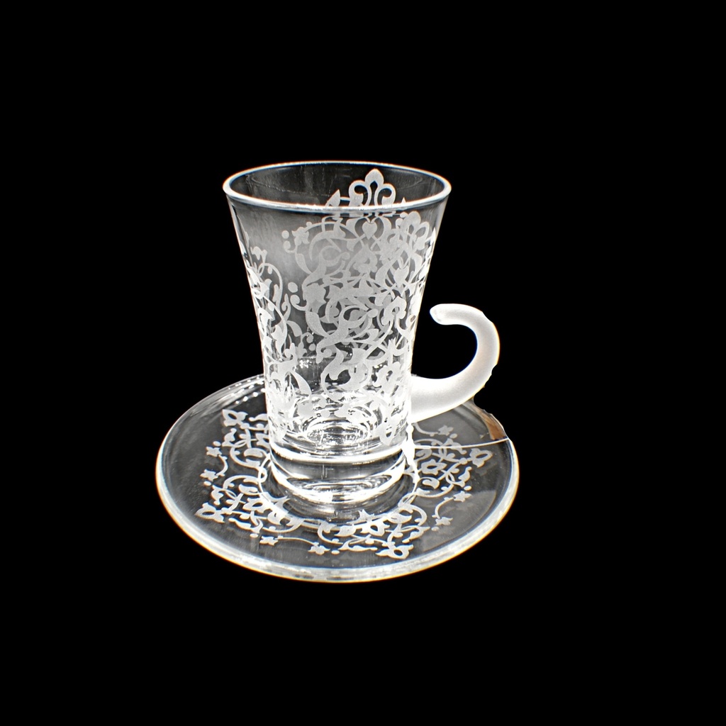  Tea Cup 109 Andls Trns - اكواب شاي (6 Pieces)