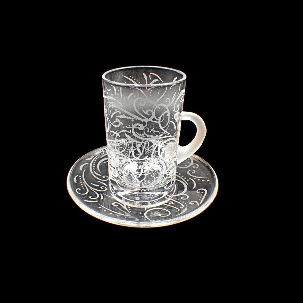 اكواب شاي - Tea Cup 114 Hshm Trns (6 Pieces)