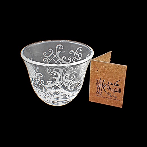 [54289013] فناجين قهوة - Arabic Coffee 171 Dona Trns (6 Pieces)