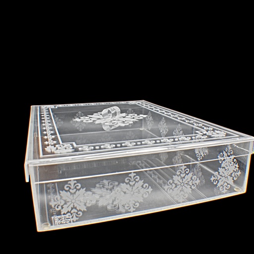 [8219685] علب - Boxes 7029 Wew Trns (1 Piece)