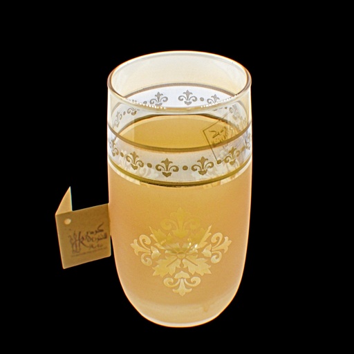 [5086623] اكواب زجاج - Highball Glass 151 Wew Pnt Ylow (6 Pieces)