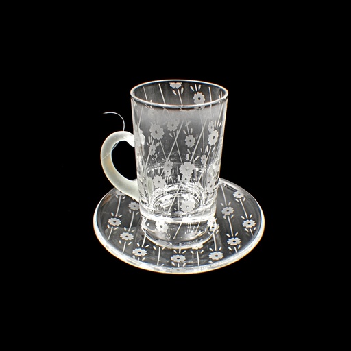 [66799973] اكواب شاي - Tea Cup 114 Klil Trns (6 Pieces)