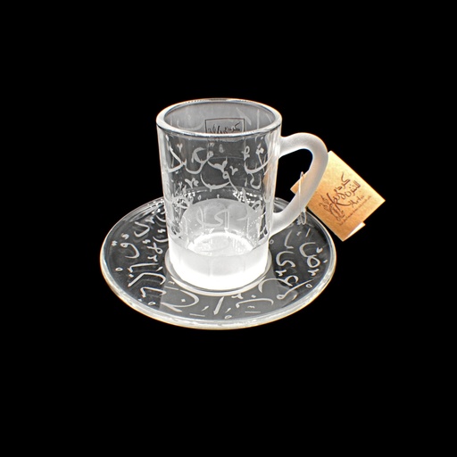 [23814420] اكواب شاي - Tea Cup 116 Hrf Trns (6 Pieces)