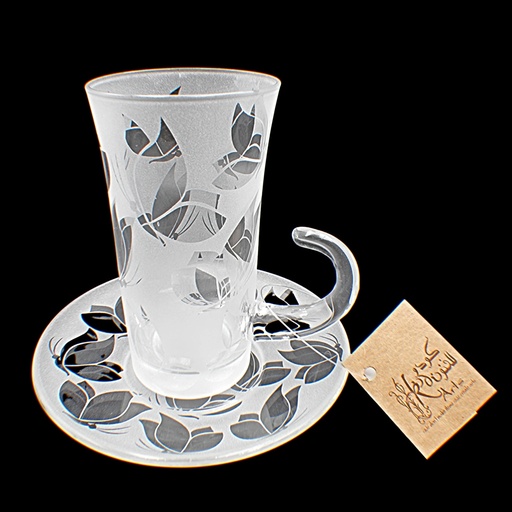 [2607996] اكواب شاي - Tea Cup 119 Btrfly Sandb (6 Pieces)