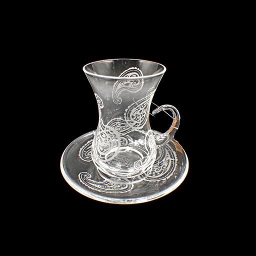 [82558152] اكواب شاي - Tea Cup 127 Kash Trns (6 Pieces)